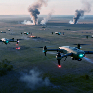 BeeSmart Drone Swarm: HW-SW Solution for Large-Scale Mapping & Recon